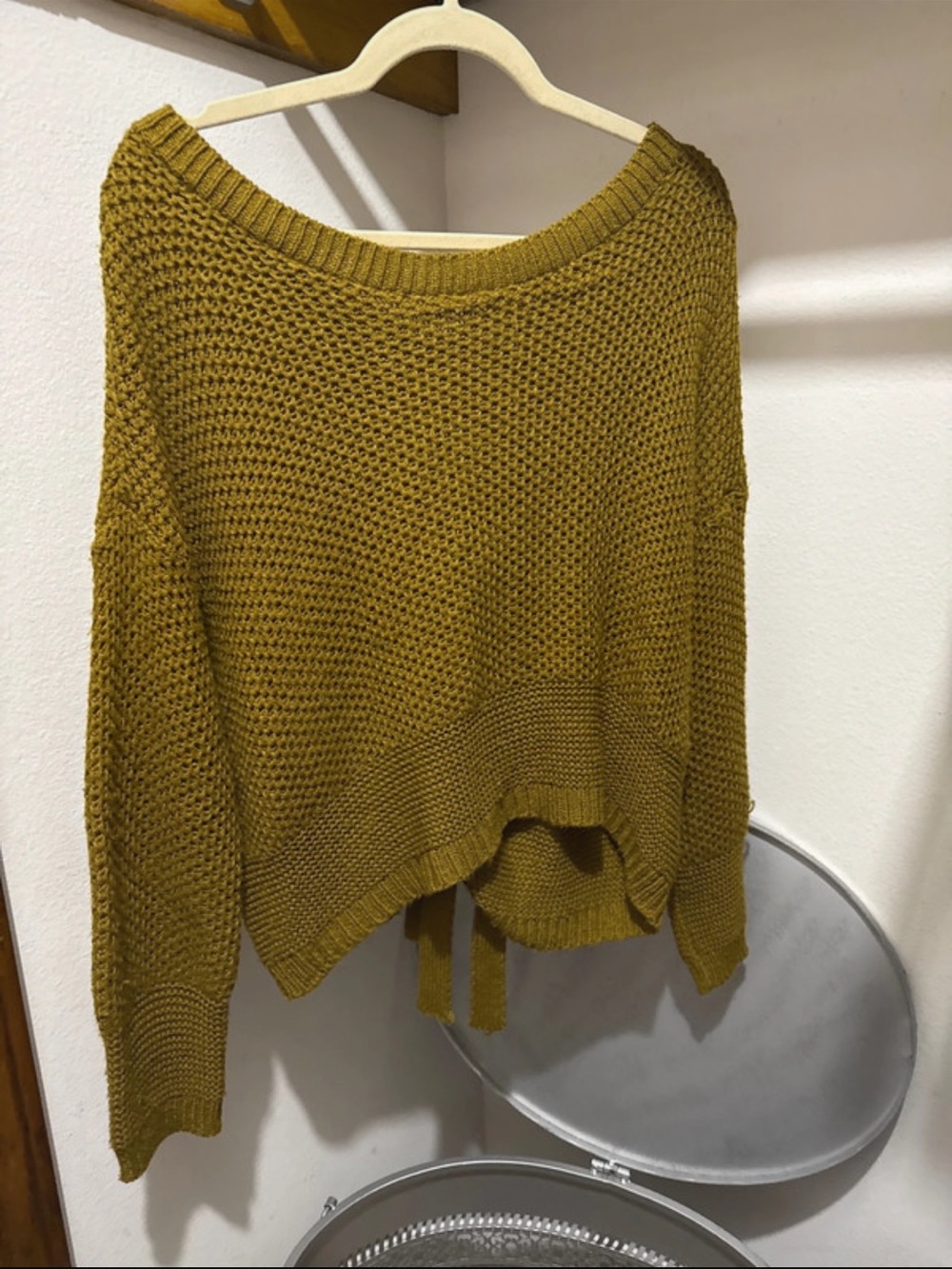 Knit Sweater in Mustard